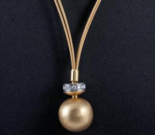 Collier Loop mit Kugelschließe und Jacket